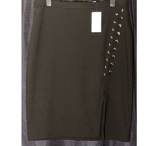 NWT MICHAEL KORS Front Slit Skirt
